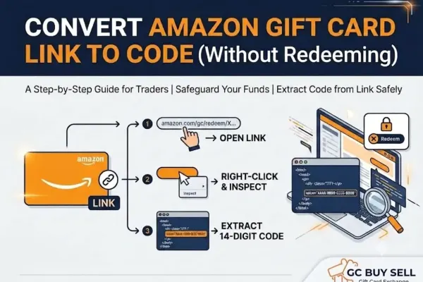 Convert Amazon Gift Card Link to Code (Without Redeeming)